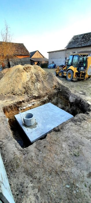 SZAMBO 8m3 Zbiornik betonowy 10m3 na deszczówkę Tychy Szambo Atest