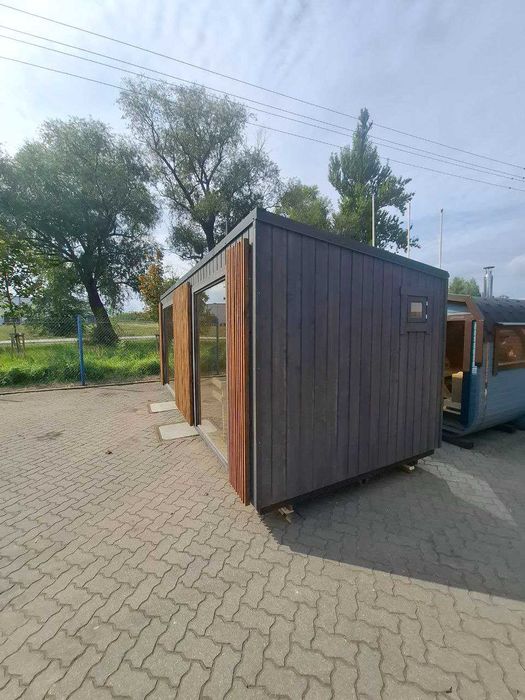 Sauna NOWOCZESNA MODERNO 6 metry Spa Ogrodowe Ocieplana