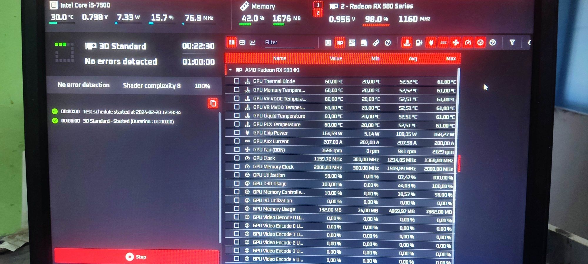 asus strix rx 580 8gb память samsung