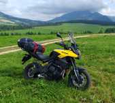 Kawasaki Versys 650 (A2 25 kW) 2014r wydech Arrow + akcesoria zadbany