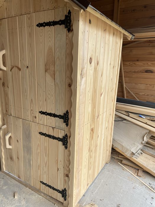 Wędzarnia duża drewniana