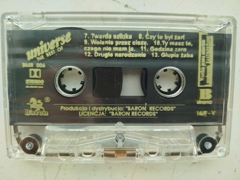 Universe The Best of new 1992 kaseta Baron Ballad Pop Rock