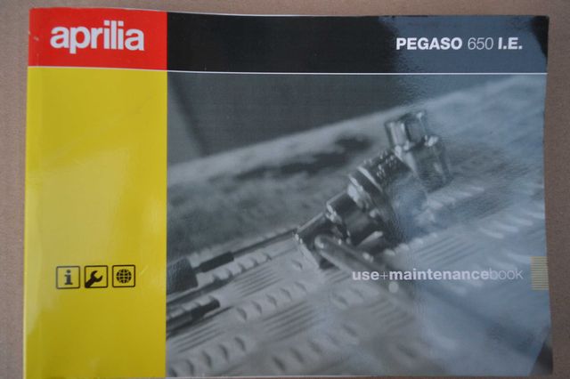 Aprilia Pegaso 650 i.e MANUAL serwisowka fabryczna