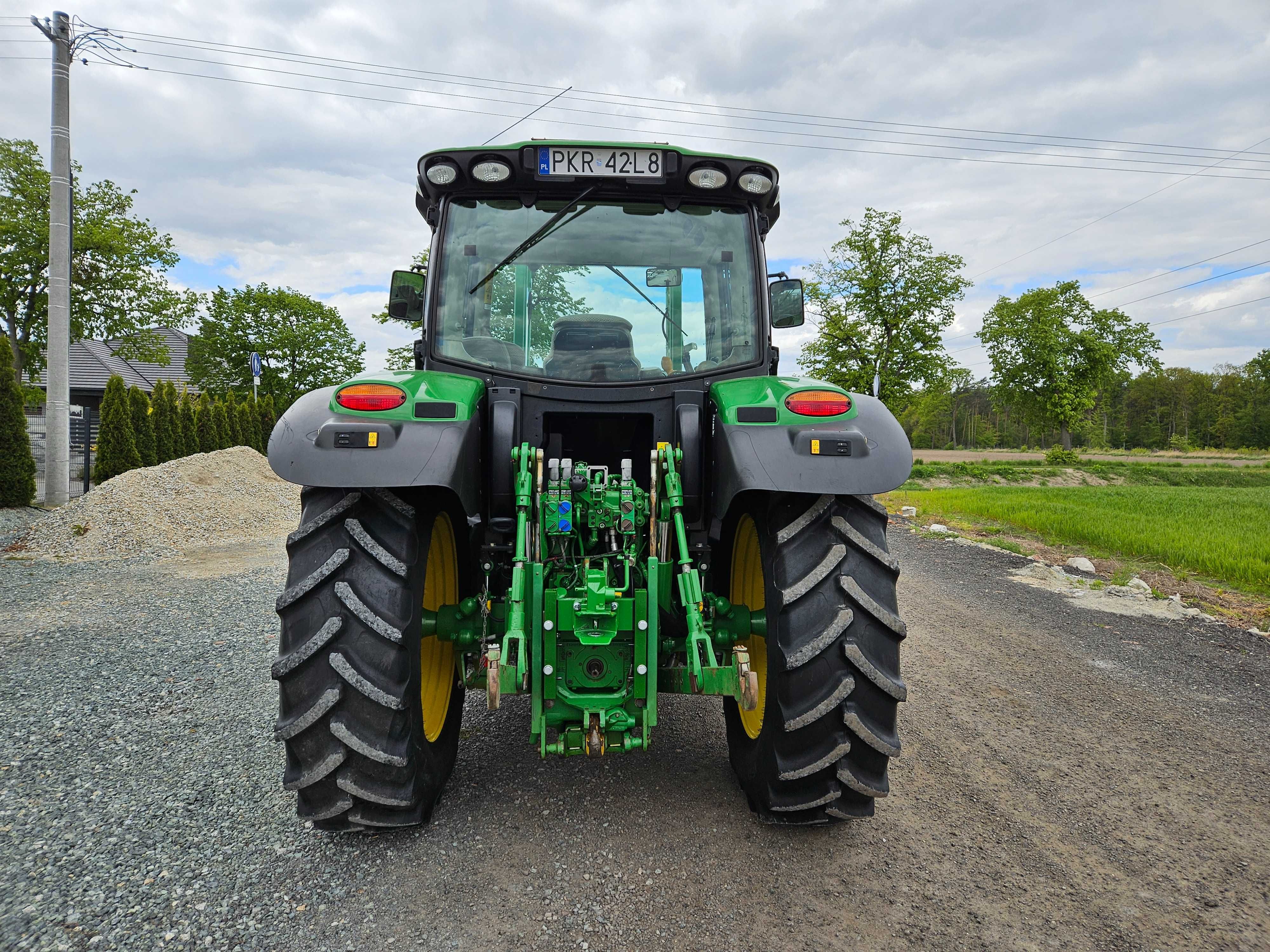 John Deere 6125R z ładowaczem czołowym H310. OryginalnyStan Bez AdBlue