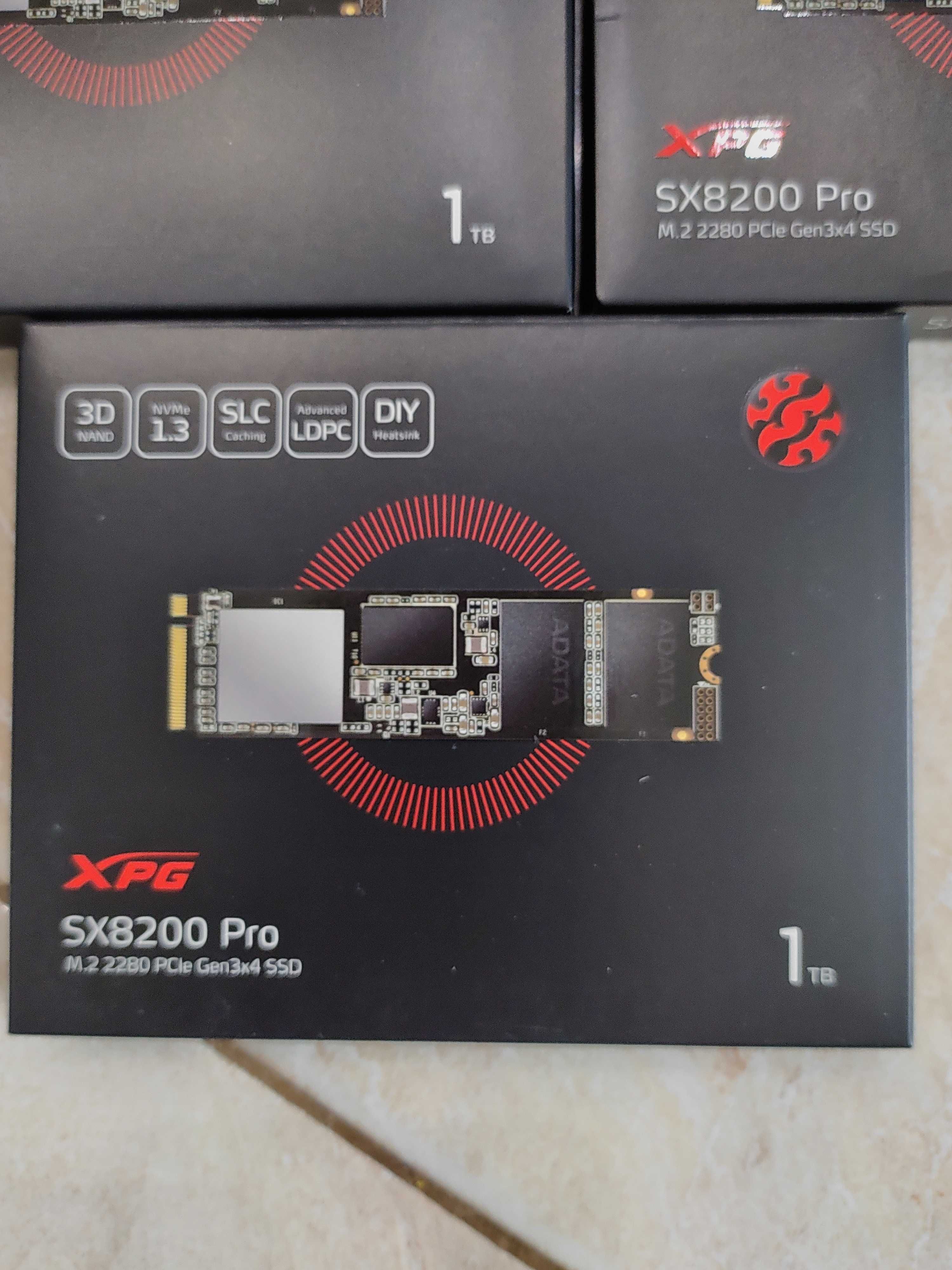 SSD-диск ADATA XPG SX8200 Pro 3D NAND TLC 1TB M.2 (2280 PCI-E)Оригінал