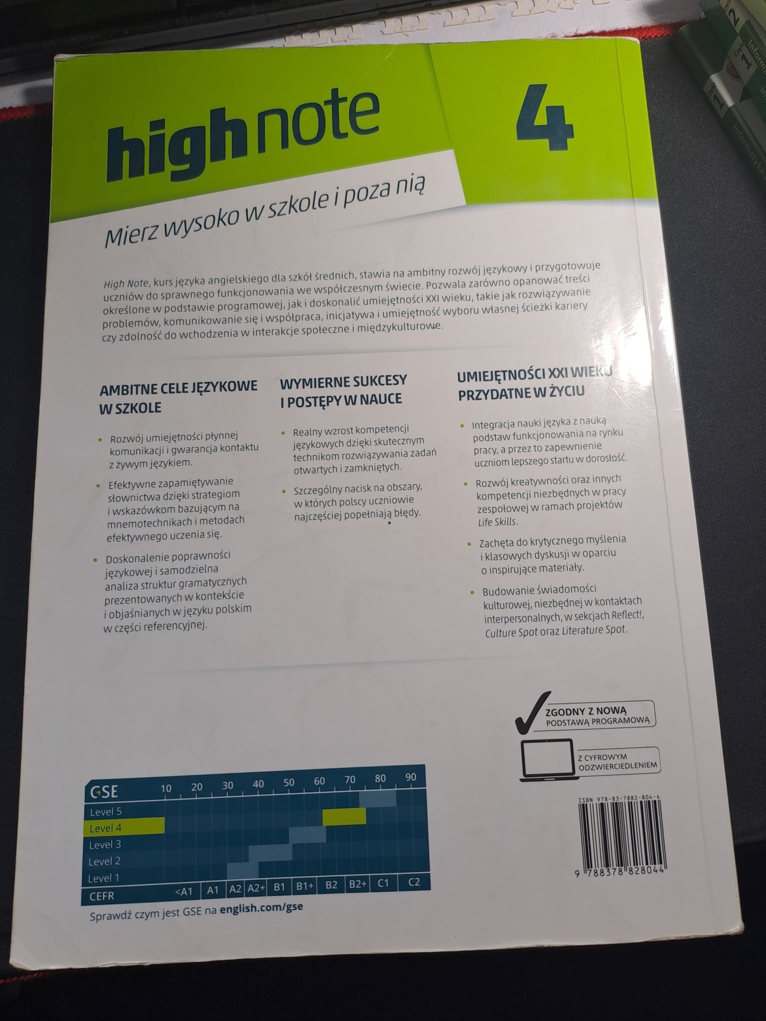 High note 4 B2/B2+ podręcznik i ćwiczenia