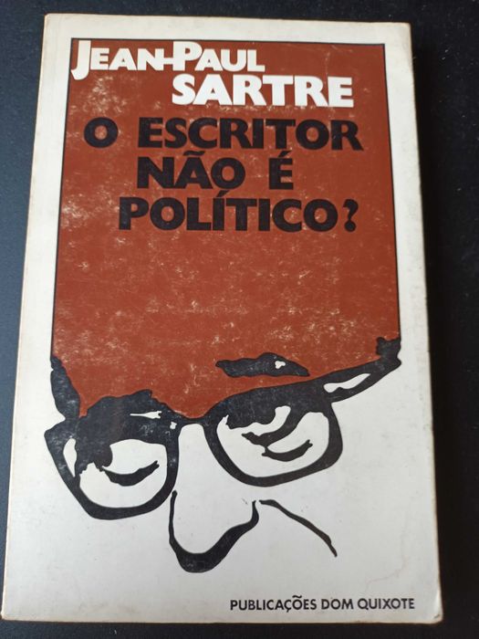 "O Escritor Não É Político?" por Jean-Paul Sartre