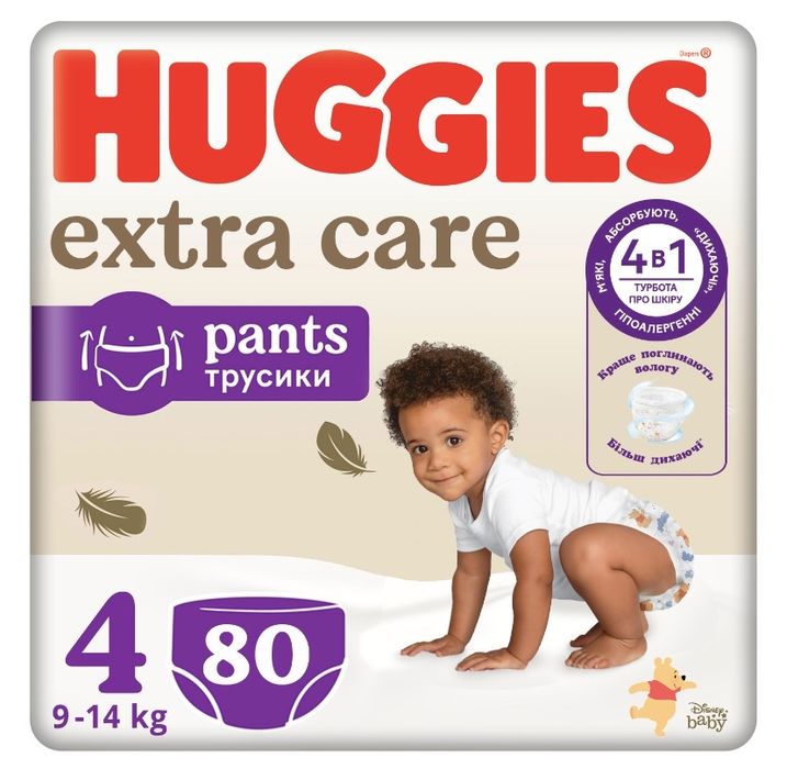 Трусики Huggies extra care 4