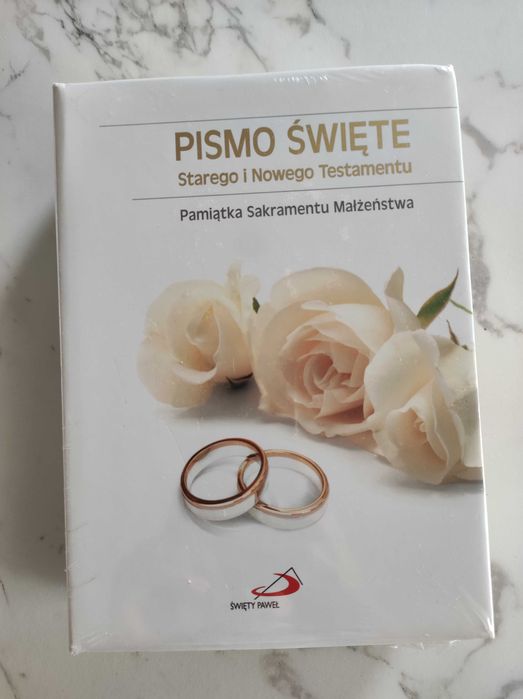 Pismo święte Biblia na prezent