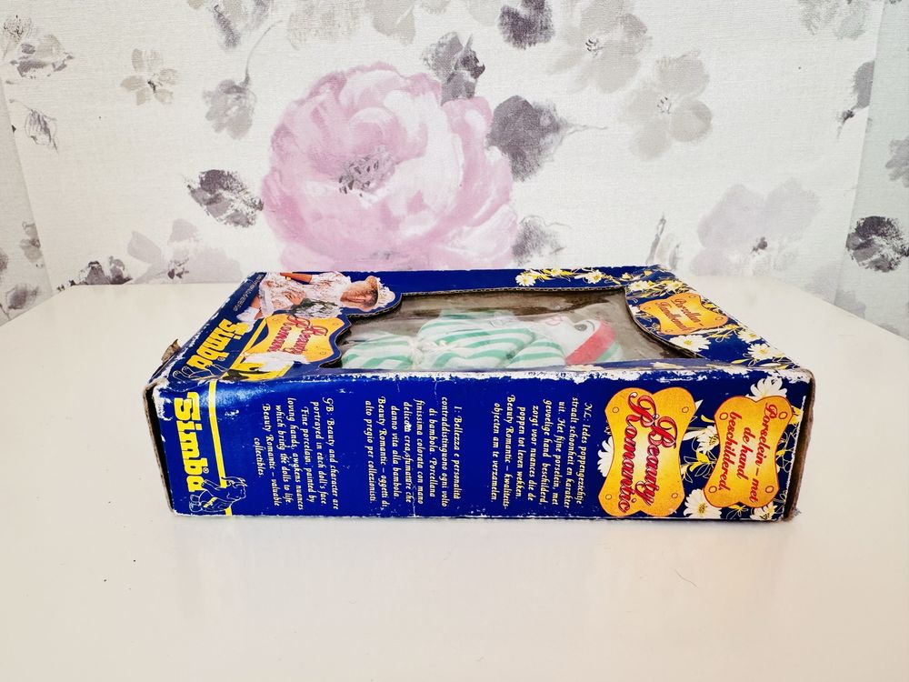 Klaun lalka porcelanowa, kolekcjonerska lalka Simba