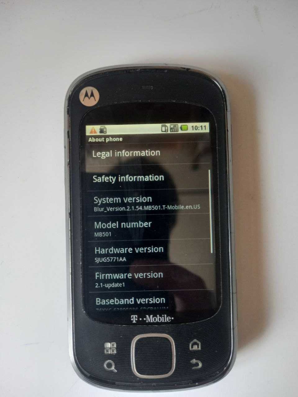 Motorola CLIQ XT MB501