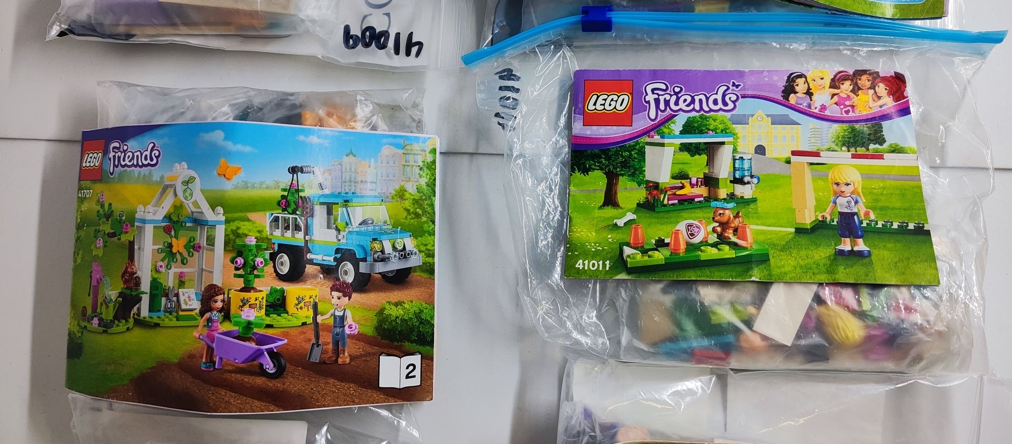 7 Conjuntos Lego Friends com Defeito