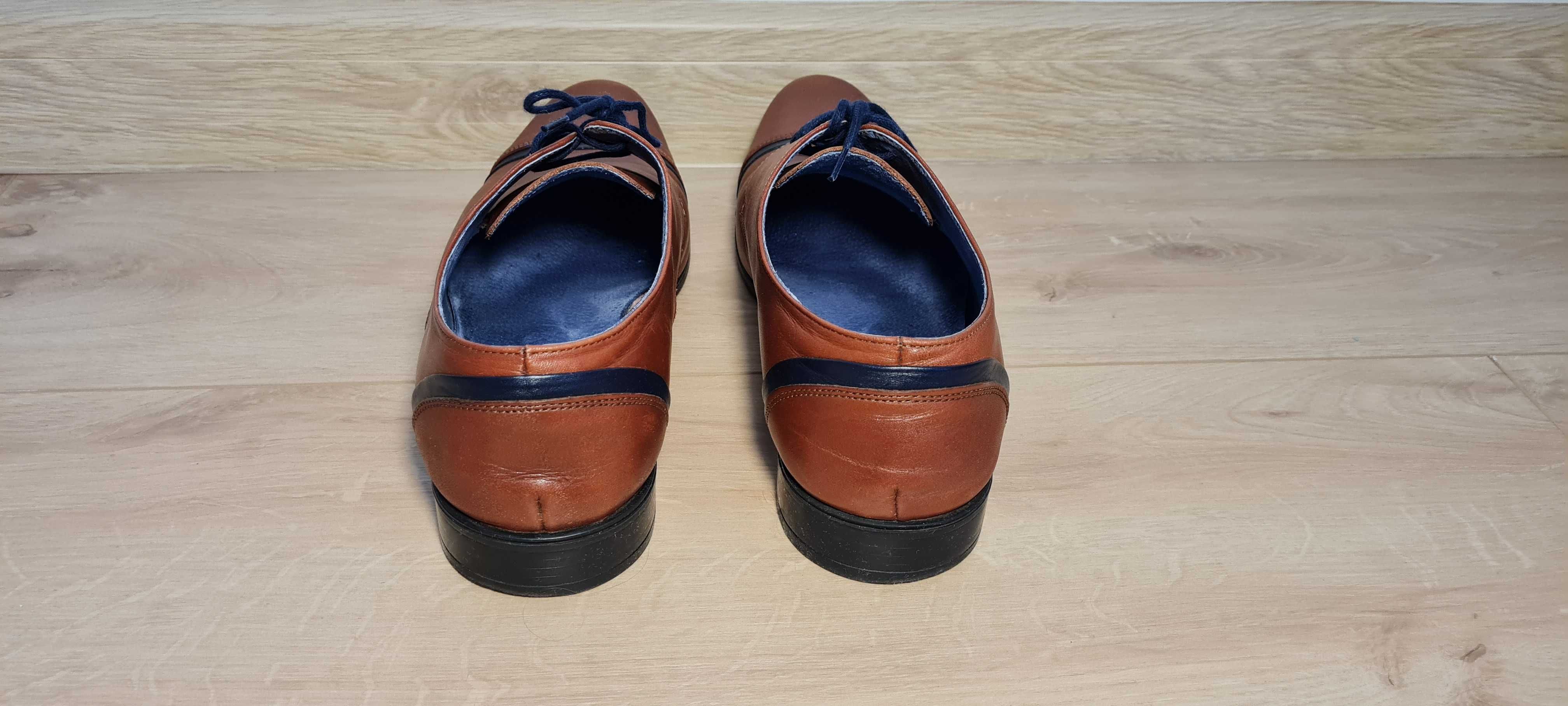 Buty męskie Steve Reeve 39 skóra naturalna