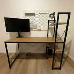 Biurko Ikea Gamingowe Loftowe Metalowe Komputerowe Meble Szkolne Nowe