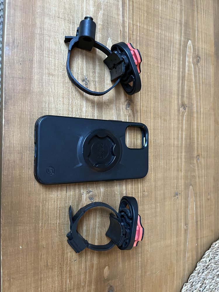 Iphone 12 mini obudowa + 2x uchwyty rowerowy Gearlock