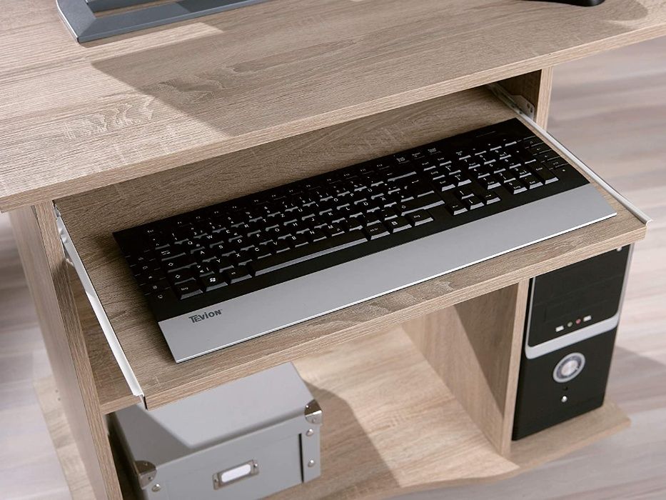 Письменный стол стіл під компютер Inter Link Коричневый
