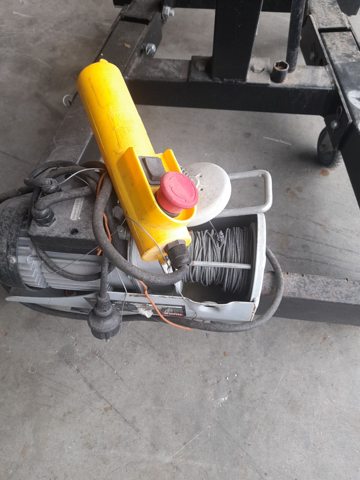 Grua elevações electrica
