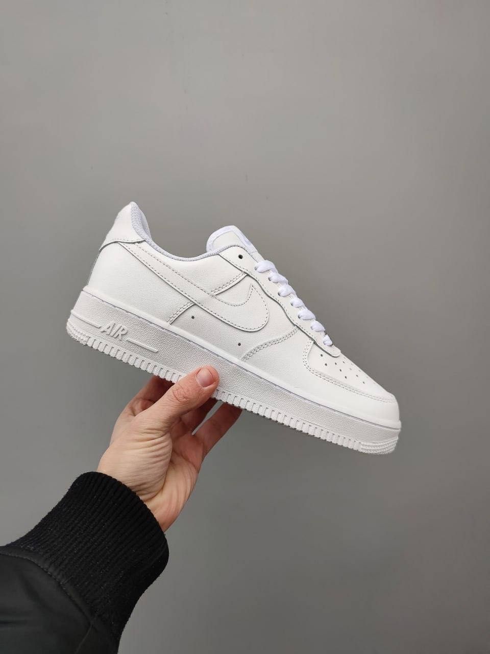 Nike Air Force 1 Low White 100% натуральна шкіра