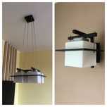 Lampa wisząca + Kinkiet Delta Sigma