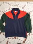 Gruba polarowa bluza C&A New Fast L 52 54 vintage retro