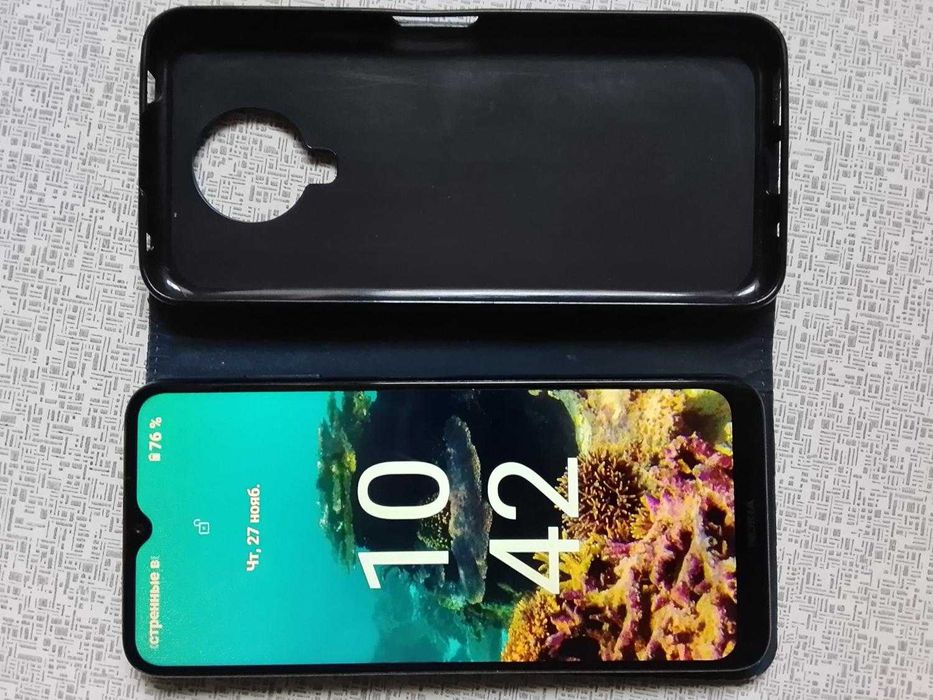 Nokia G10 3/32GB Blue Оригінал заряджання плюс чохол