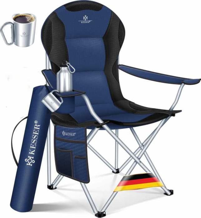 Krzesło wędkarskie, kempingowe + torba- Kesser