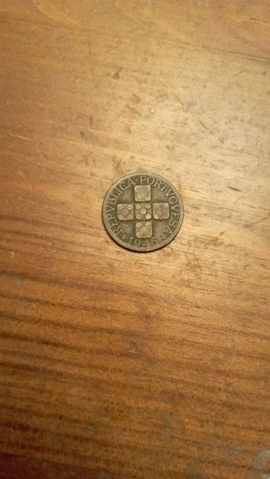 Moedas 20 centavos, Escudo português, bronze