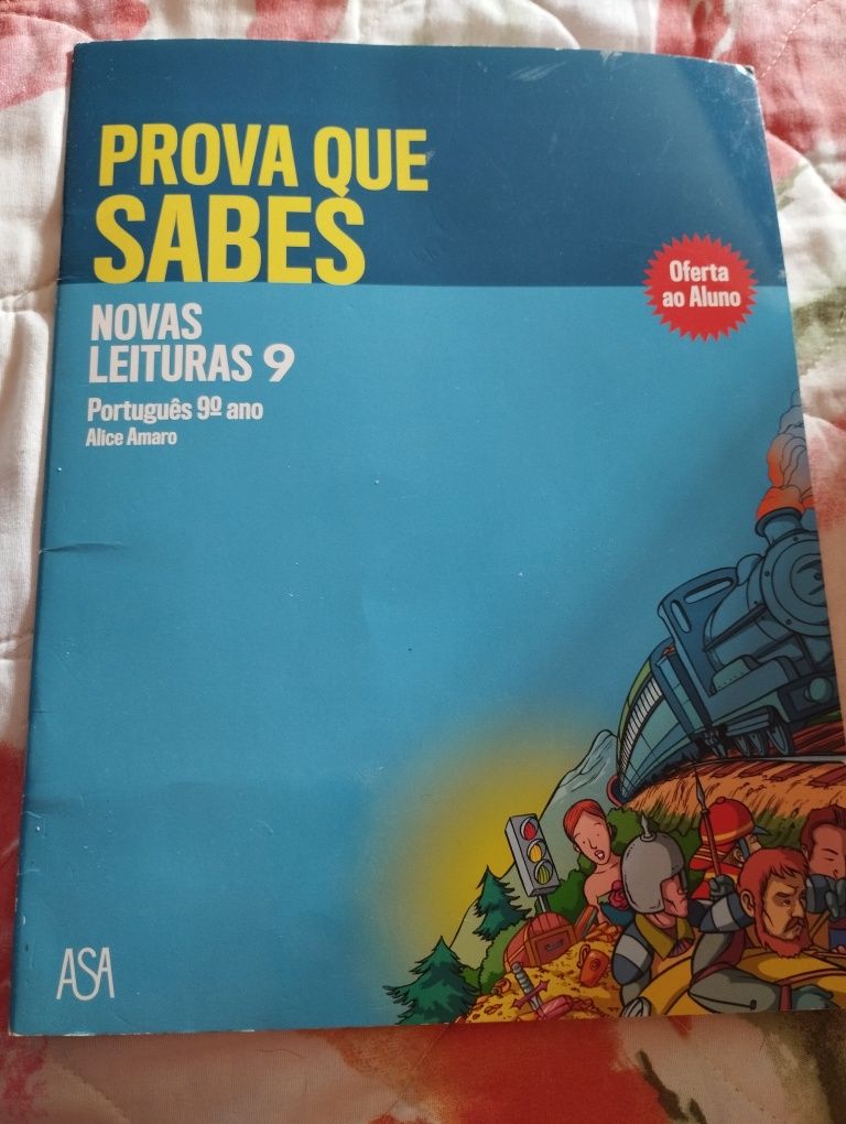 Manual/caderno de exercícios Português 9°ano