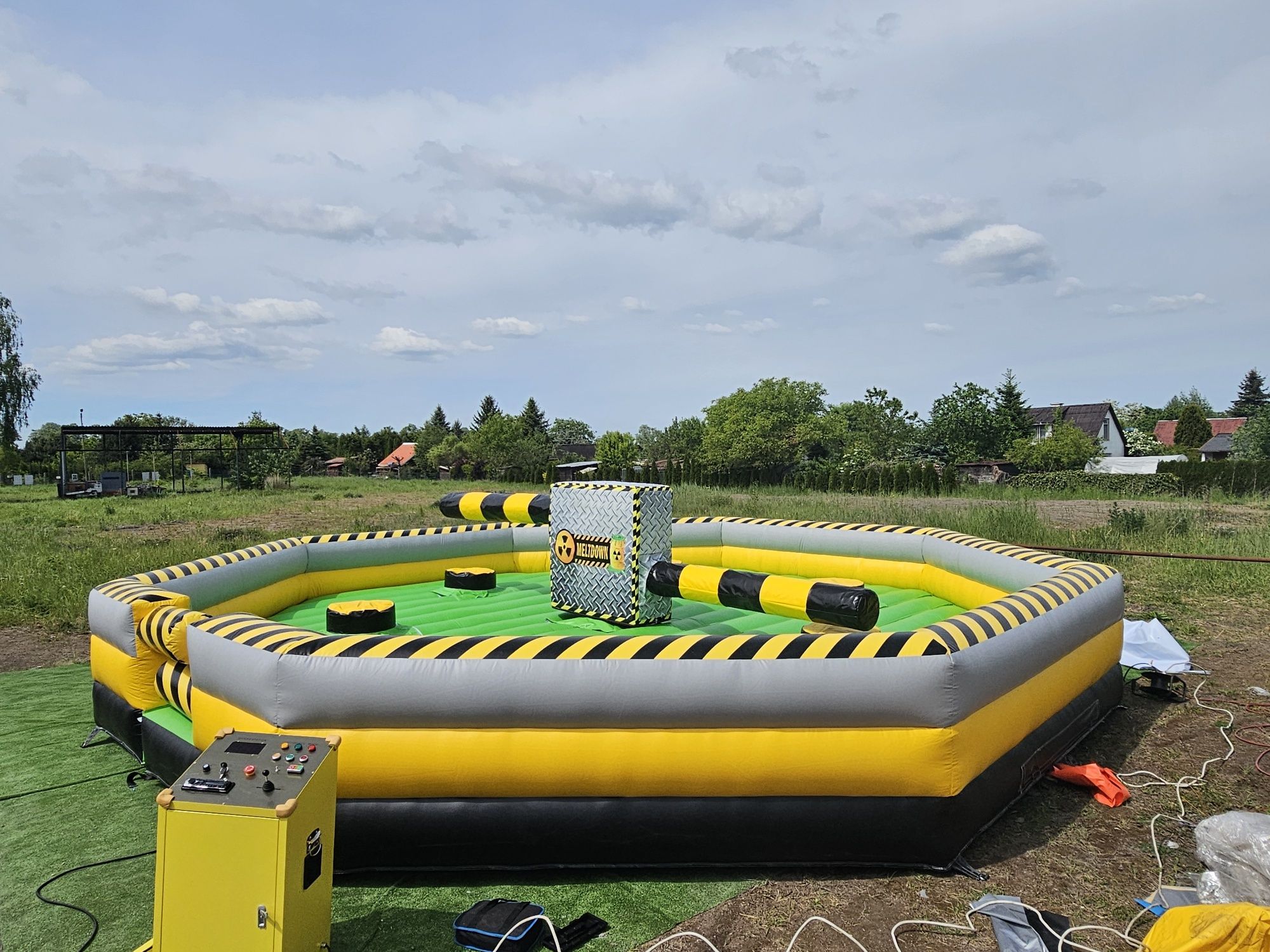 Nowy Eliminator wipeot dmuchaniec dmuchańce zjezdzalnia dmuchana