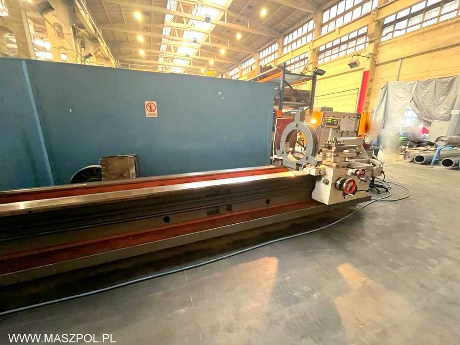 Tokarka TOS SUS - 80 x 5000 mm z odczytami EASSON - SUPER STAN - FILM