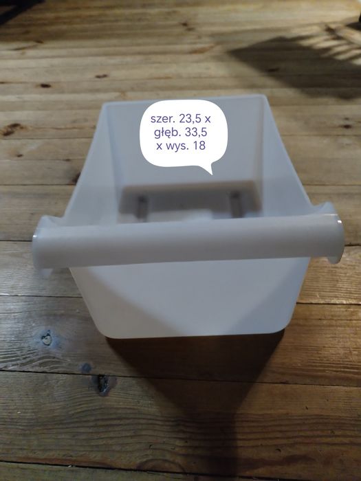 Półki i szuflady do lodówki Polar CZE346A