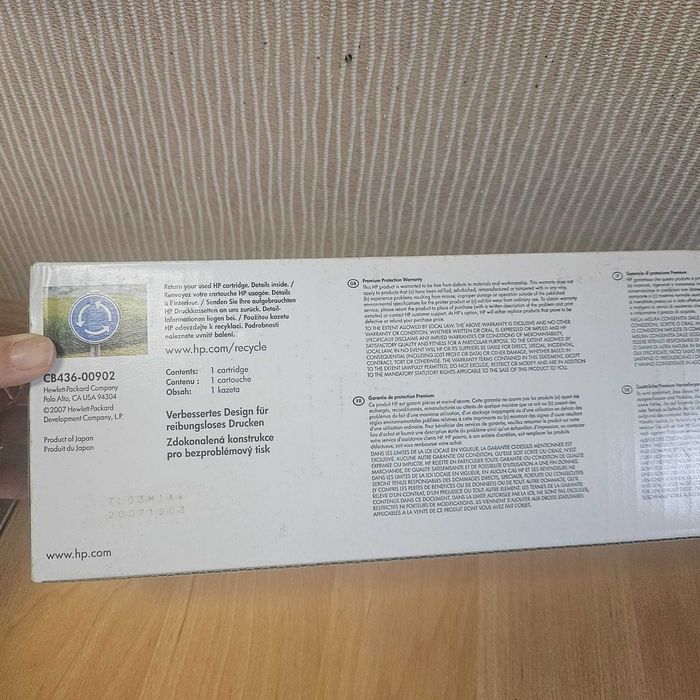 Original картридж HP LaserJet CB436A