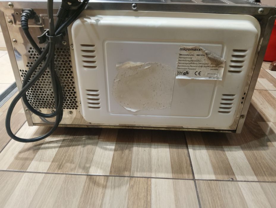 Мікрохвильовка з нержавійки