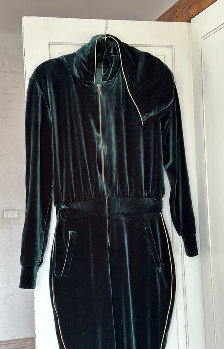 Kombinezon butelkowa zieleń