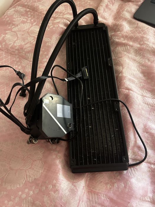 2x cooler liquido corsair nautilius 360 rs- radiador