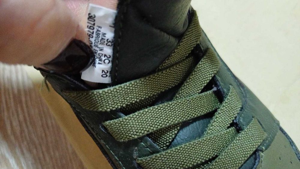 Високі снікерси Puma 33 розмір