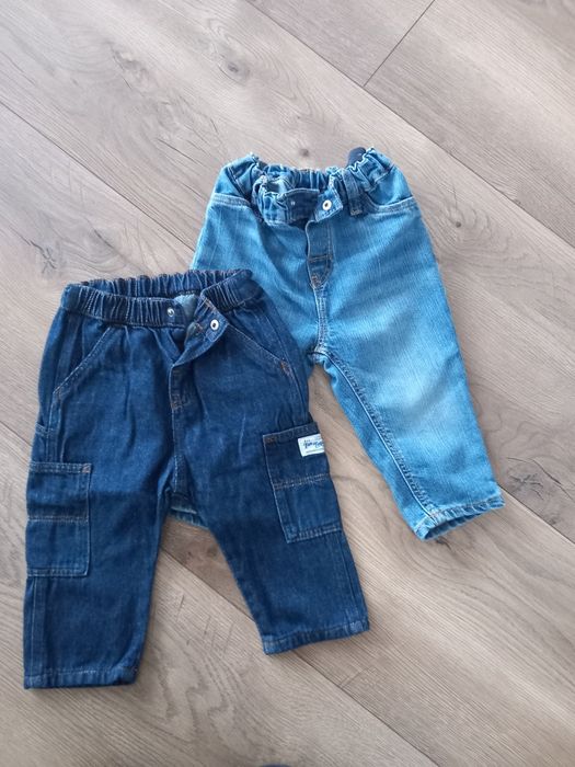 2pak jeansy dziecięce H&M