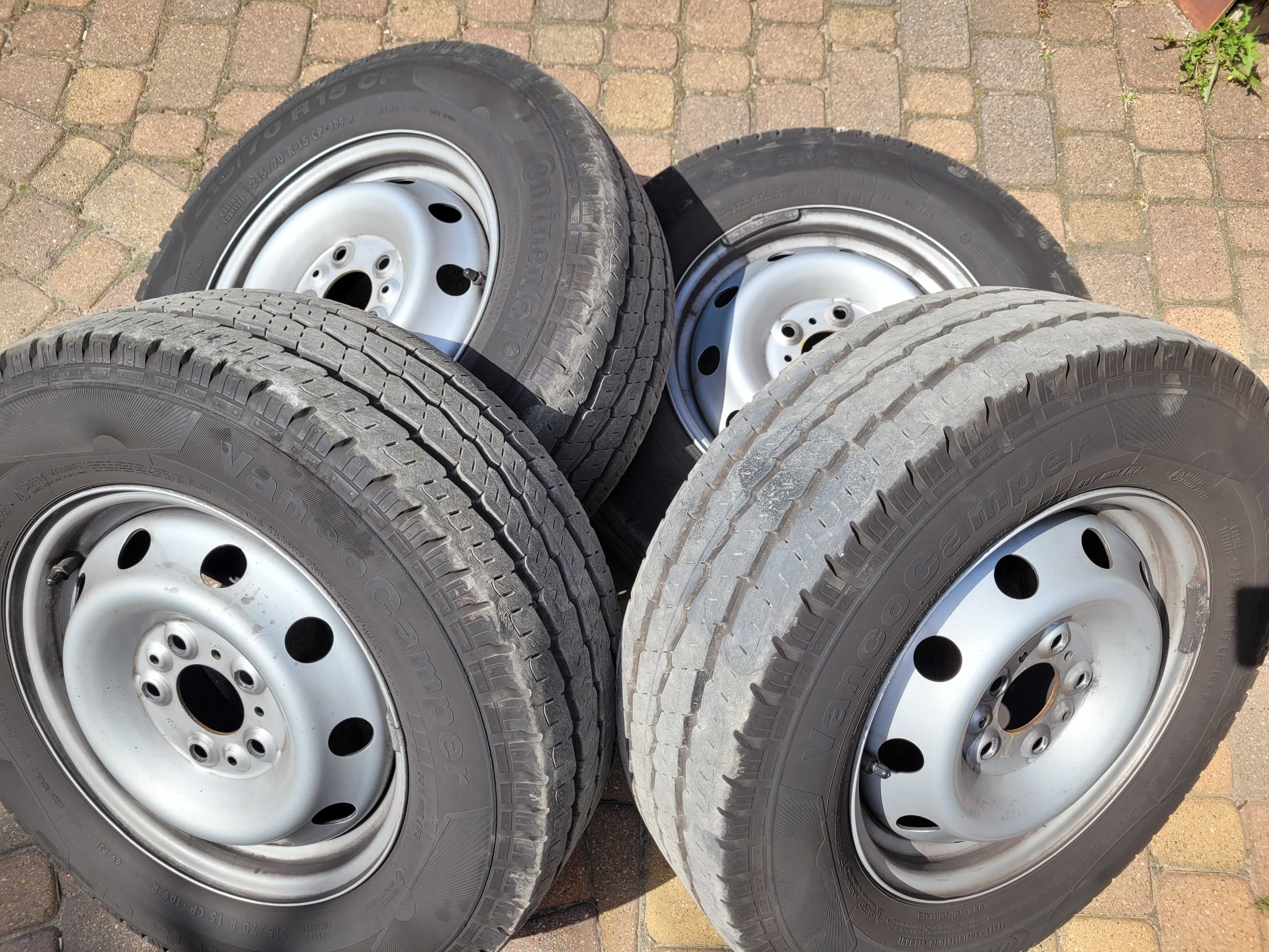 Koła 15 Fiat Ducato kamper 215x70 15C 2021r