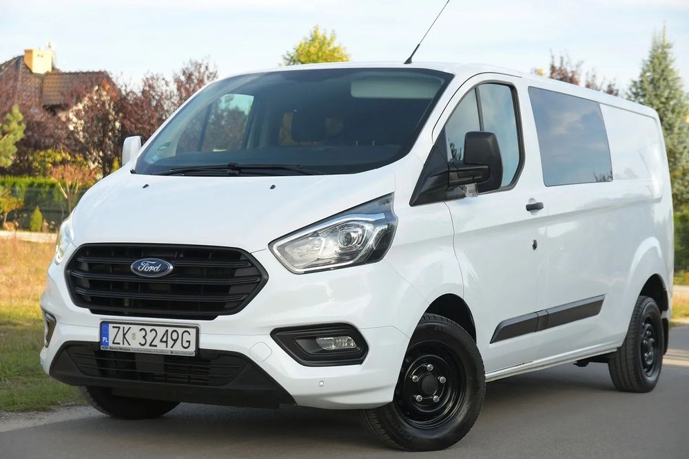 Ford Ford TRANSIT CUSTOM 2.0 LONG 130KM Salon PL Brygadowy 6 osób LED
