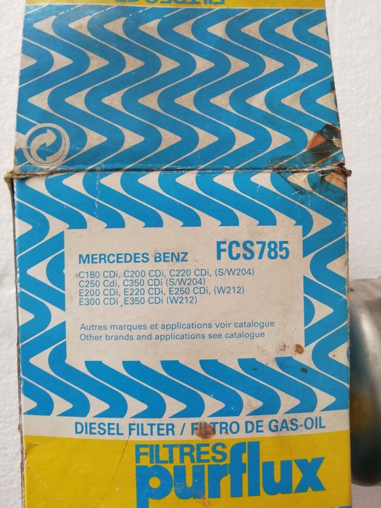 Filtro Gasóleo Mercedes