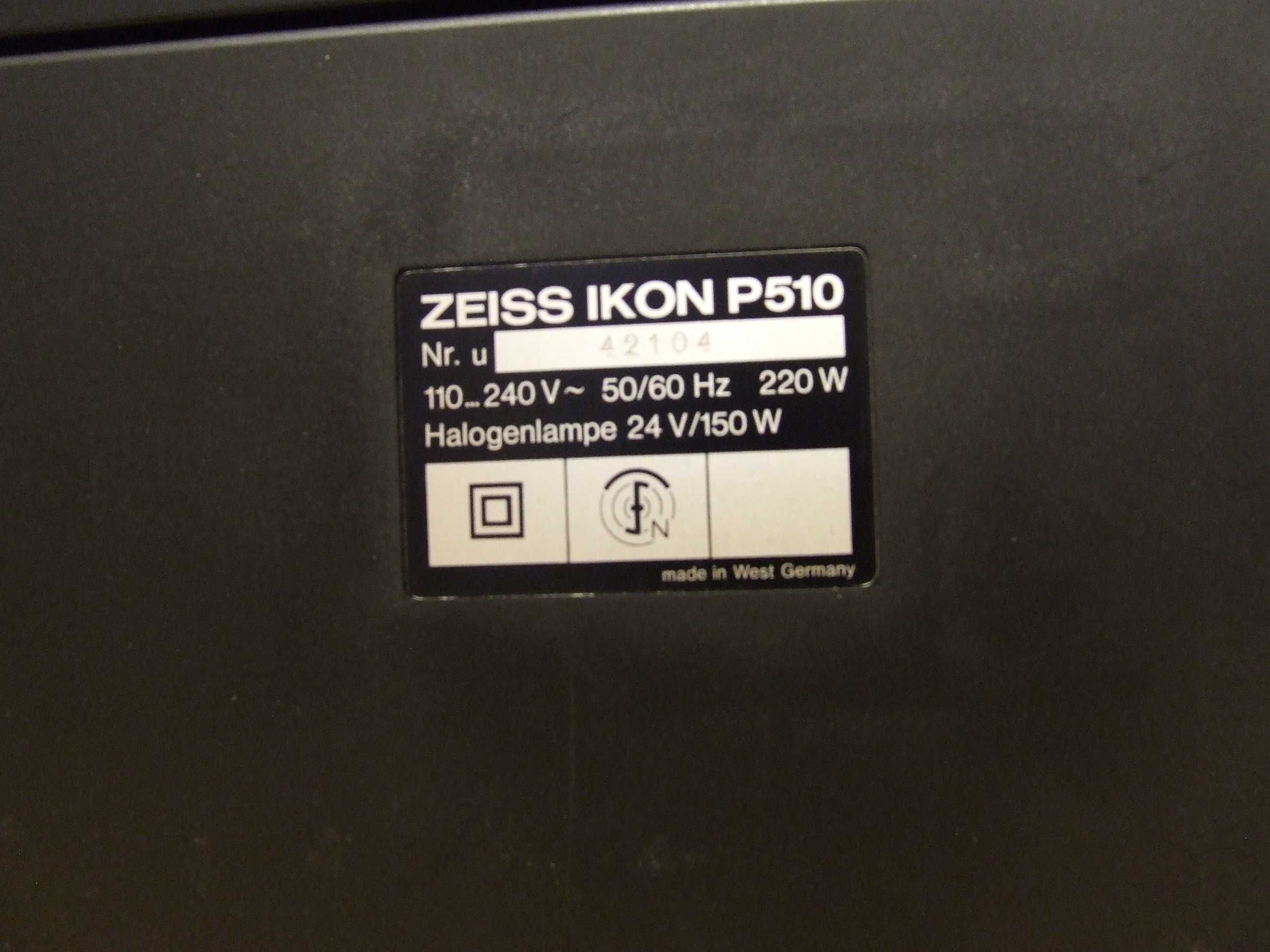 Projektor rzutnik slajdów Zeiss Ikon P-510