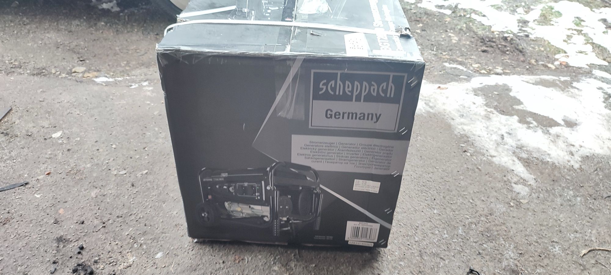 Генератор Німець Бензиновий Scheppach BGT 2800 2,8 кВт з AVR