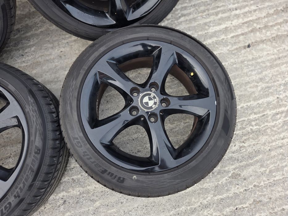 Alufelgi 17" z świeżymi oponami BMW e87 e90 f20 7J ET47 koła 5x120