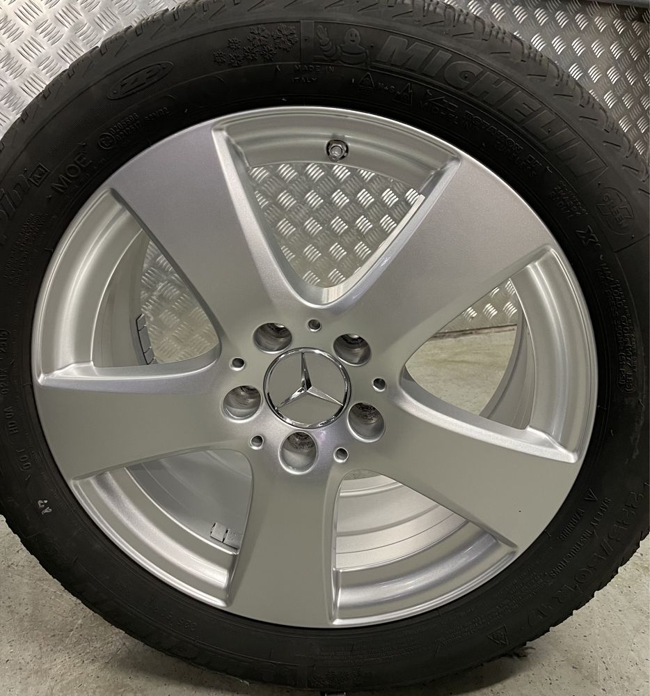 Koła Felg Opony Mercedes C B E V  7,5 j 17 ET48.5 Adax Koźle