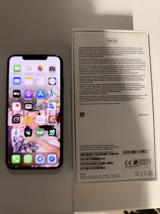 Iphone xs max, 64