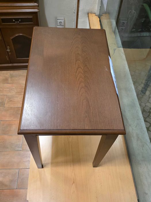 Mesa de centro rectangular em mogno