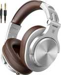 Słuchawki nauszne Bluetooth OneOdio czarne i srebrne DJ studio