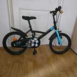 Rowerek B-twin 16 cali PIRAT + mniejszy