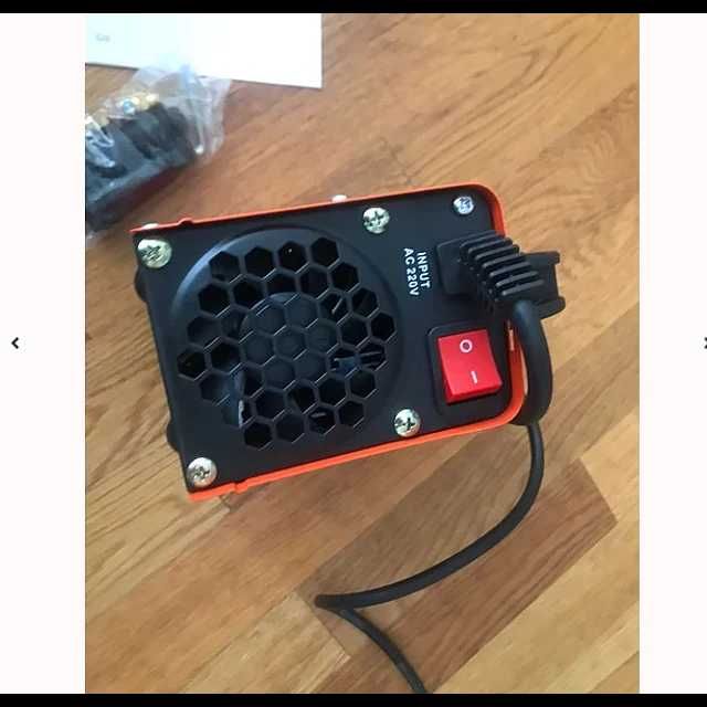 F1310 Máquina soldar 250A capacete escurecimento automático e cabos