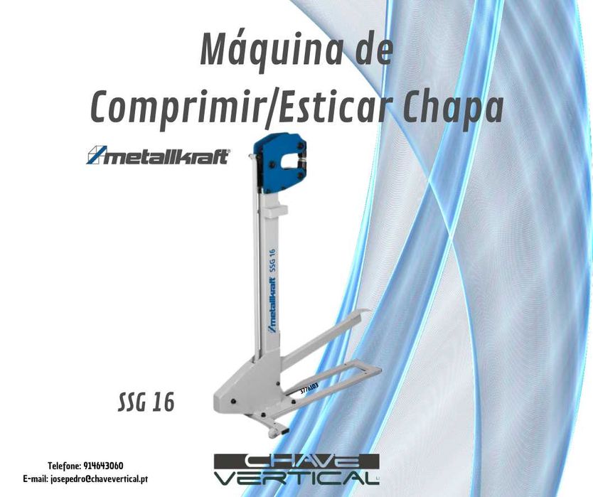 Máquina de Comprimir/Esticar Chapa MetallKraft SSG 16  JR19